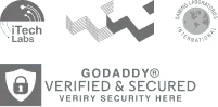 C168 được chứng nhận bảo mật bởi iTech Labs và GoDaddy Verified Secure