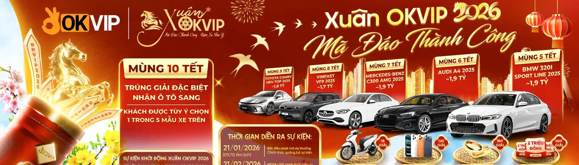 Banner sự kiện tết